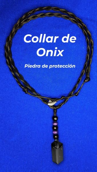 Collar Vibra en Piedra Ónix