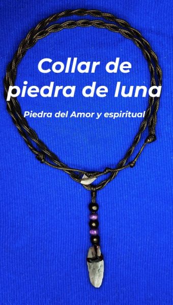 Collar Vibra En 1 Piedra de Luna