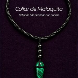 Collar de Piedra Malaquita