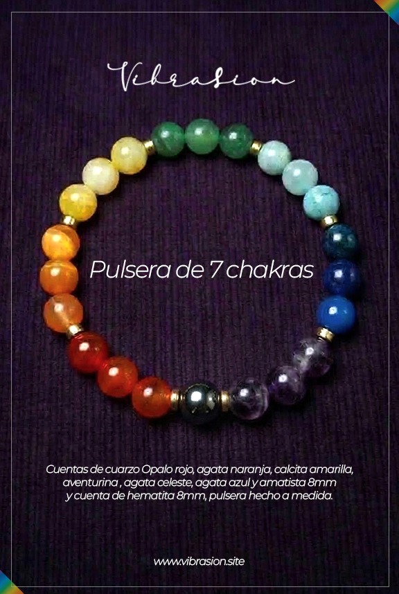 Pulseras de 7 chakras - Imagen 3