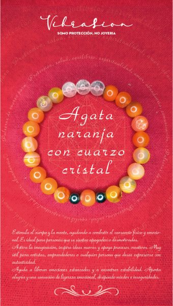 Ágata naranja