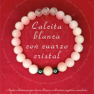 Pulsera de Calcita Blanca
