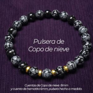 Pulsera de Copo de Nieve