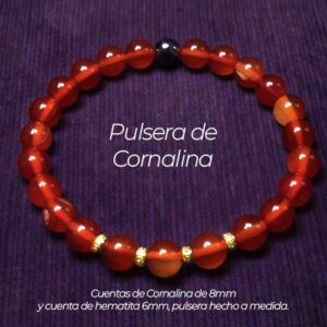 Pulsera de Cornalina