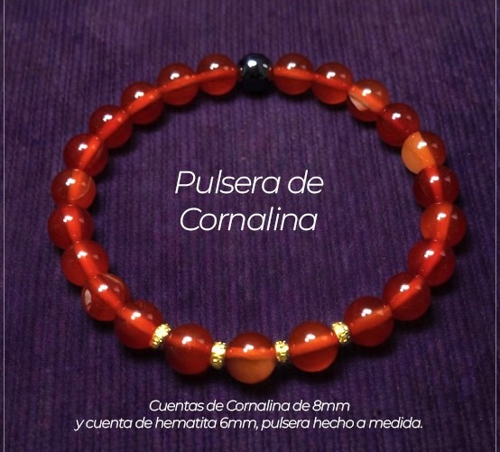 Pulsera de Cornalina