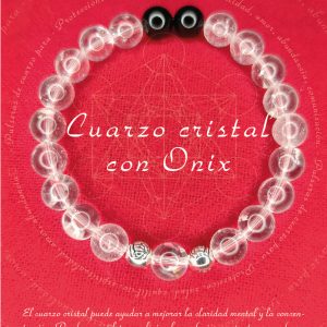 Pulsera de Cuarzo Cristal