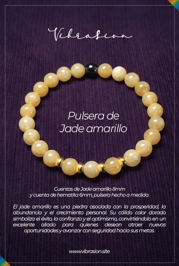 Pulsera de Jade Amarillo - Image 3