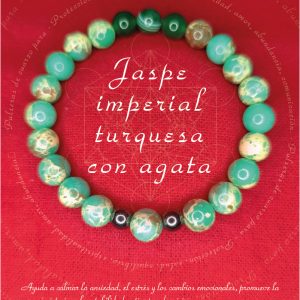 Pulsera de Jaspe Imperial Turquesa
