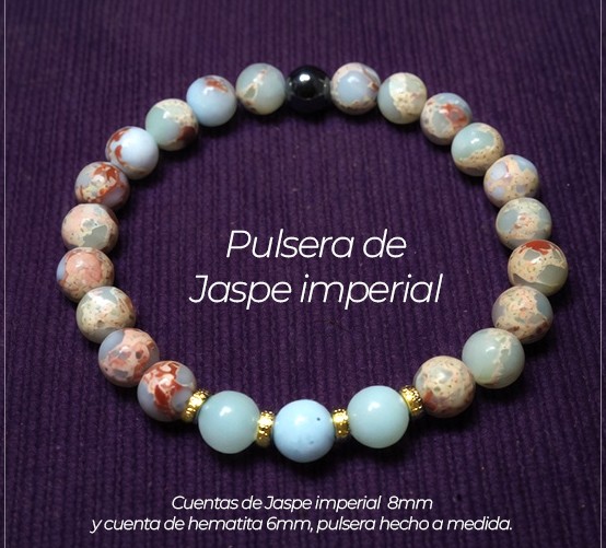 Pulsera de Jaspe Imperial