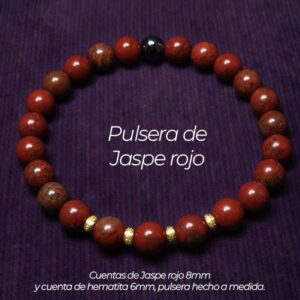 Pulsera de Jaspe Rojo