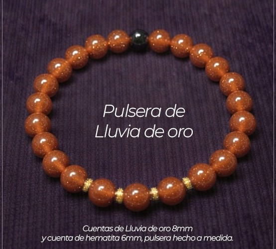 Pulsera de Lluvia de oro