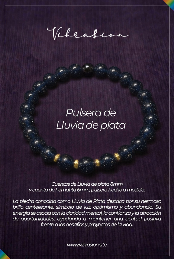 Pulsera de Lluvia de plata - Image 3