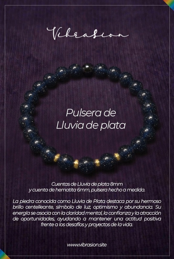 Pulsera de Lluvia de plata - Image 3