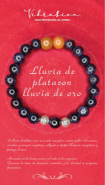 Pulsera de Lluvia de plata