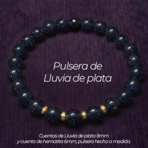 Pulsera de Lluvia de plata