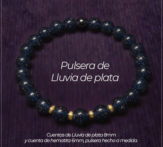 Pulsera de Lluvia de plata