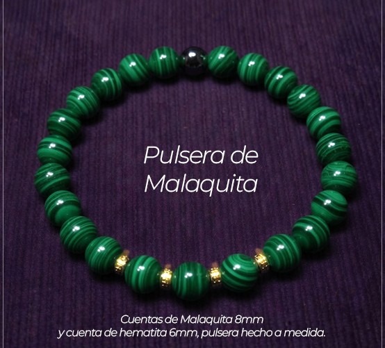 Pulsera de Malaquita