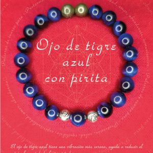 Pulsera de Ojo de Tigre Azul