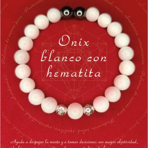Pulsera de Ónix Blanco
