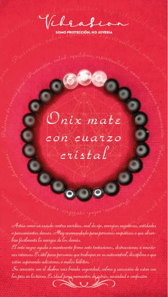 Pulsera de Ónix Mate