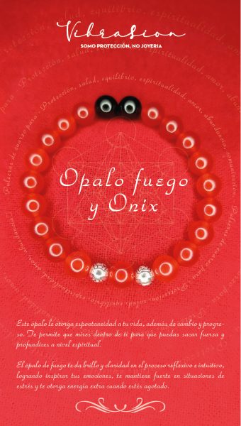 Pulsera de Ópalo Fuego