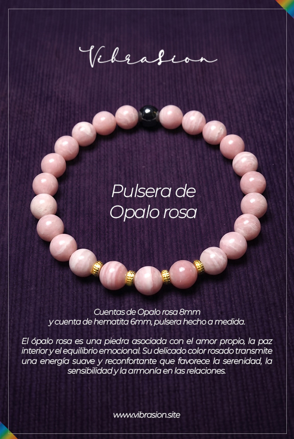 Pulsera de Ópalo Rosa - Image 3