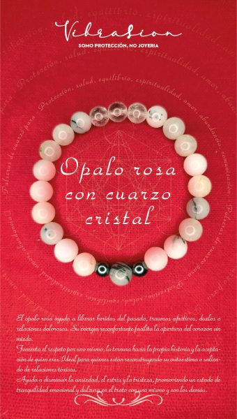 Pulsera de Ópalo Rosa