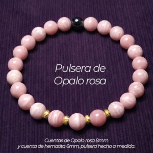 Pulsera de Ópalo Rosa