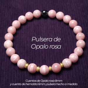 Pulsera de Ópalo Rosa