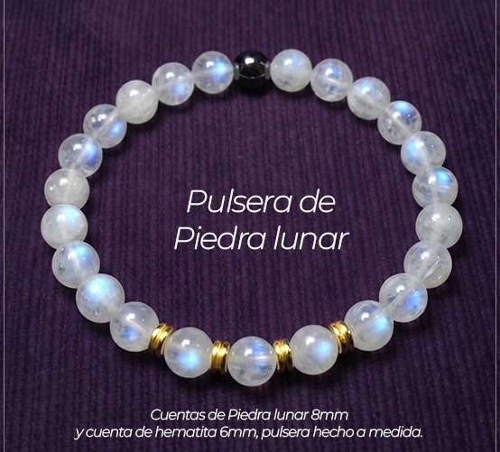 Pulsera de Piedra de Luna