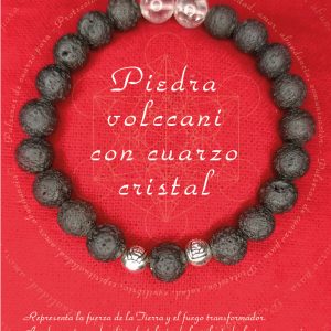 Pulsera de Piedra de Volcanica