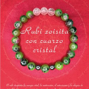 Pulsera de Rubí Zoisita