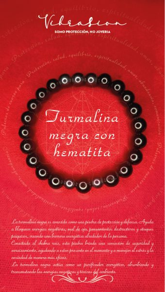Pulsera de Turmalina Negra