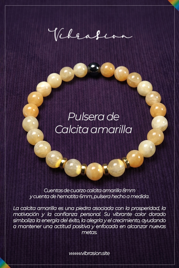 Pulsera de Calcita Amarilla - Image 3