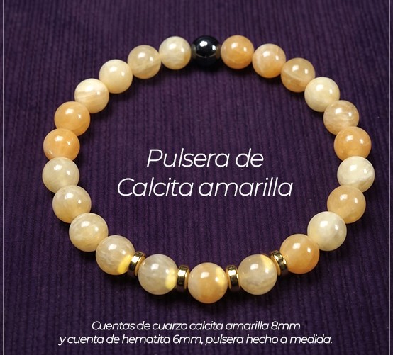Pulsera de Calcita Amarilla