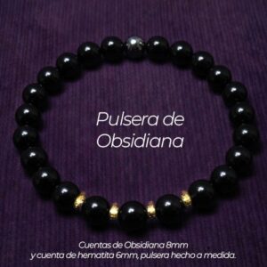 Pulsera de Obsidiana