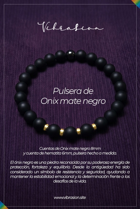 Pulsera de Ónix Mate - Image 3