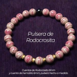 Pulsera de Rodocrosita